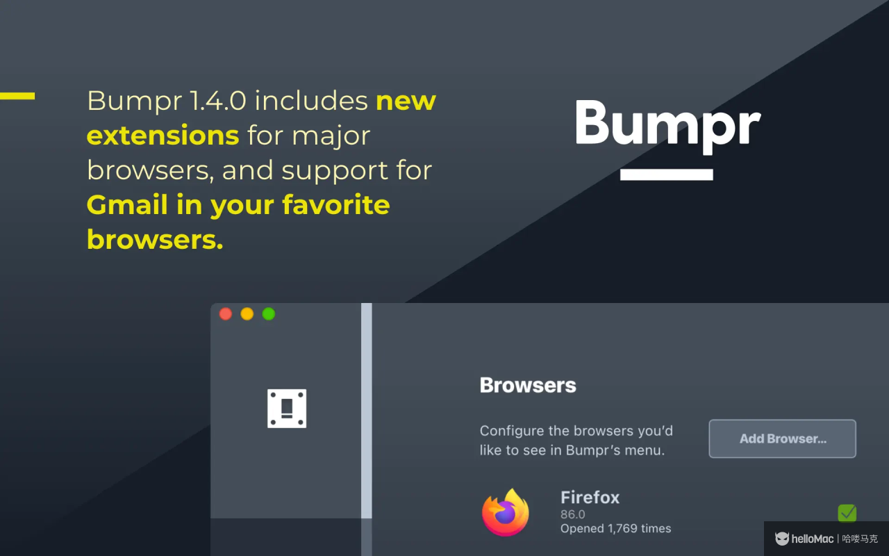 Bumpr v1.4.1 MAS