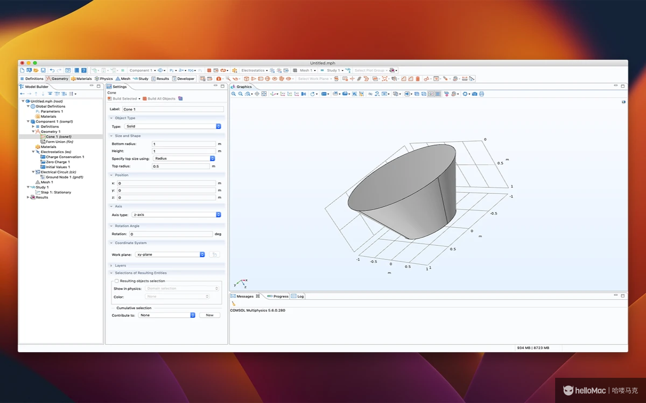 COMSOL Multiphysics v6.2 Build 339
