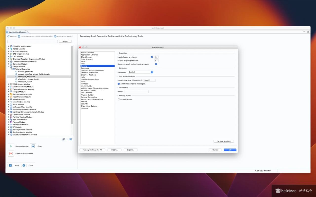 COMSOL Multiphysics v6.2 Build 339