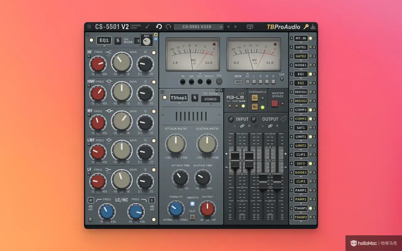 TBPro Audio CS-5501 V2 v2.10.1