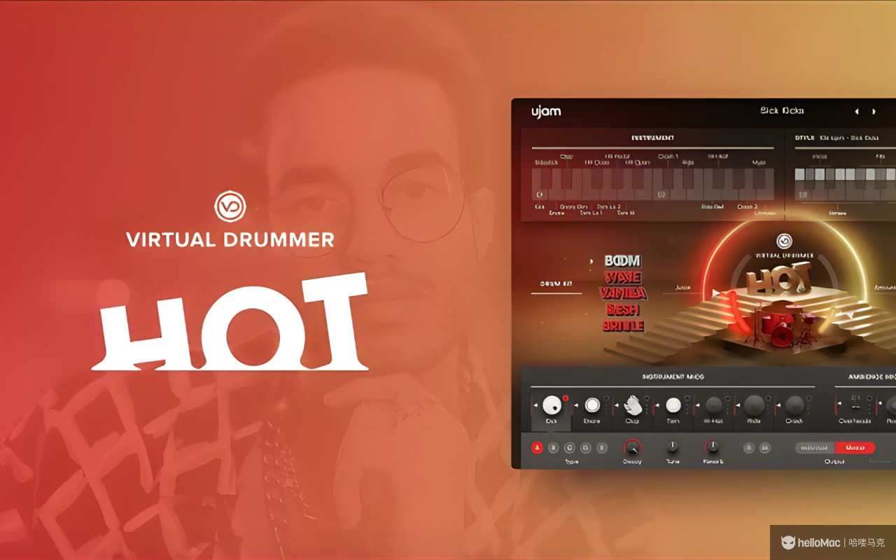 uJAM Virtual Drummer HOT v2.4.1