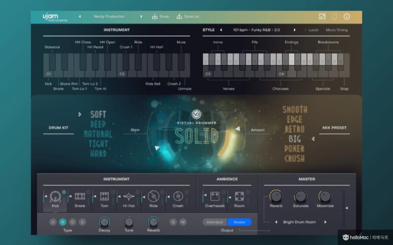uJAM Virtual Drummer SOLID v2.4.1