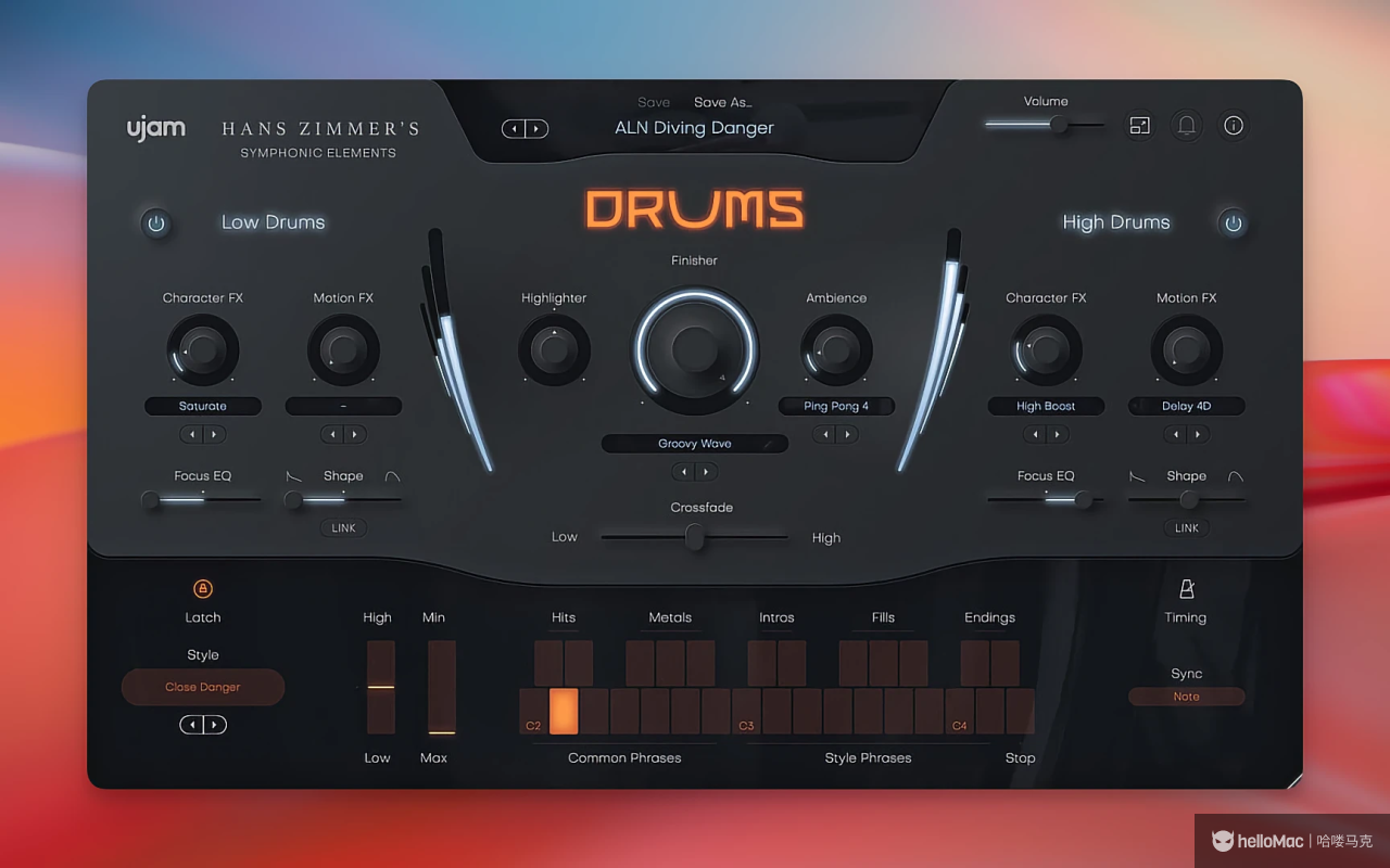 uJAM Symphonic Elements DRUMS v1.2.1